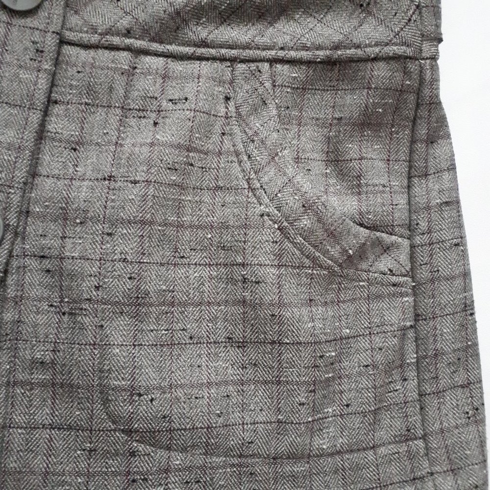 Lole Grey Coat with Purple Accents - Picture 8 of 16